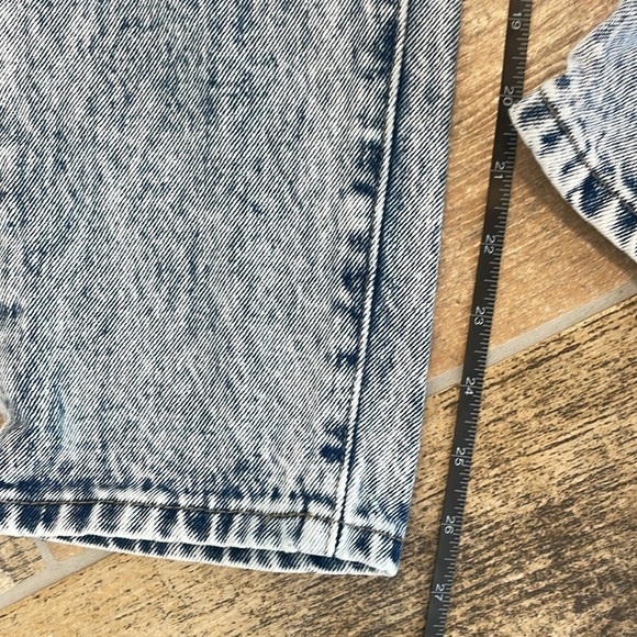 BP. Womens Acid Wash High Rise Straight Leg Jeans Size 24 - Picture 9 of 10